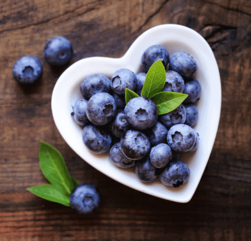 Blueberries for the heart