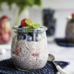 Chia seeds pudding